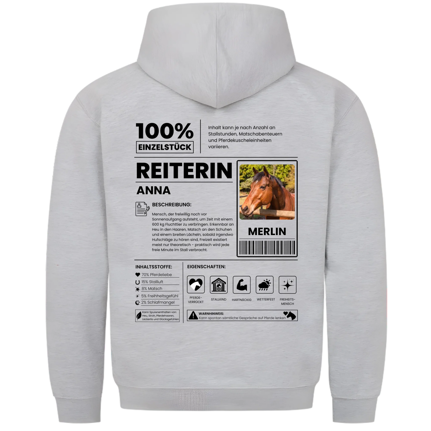 1000x1000 hoodie grau meliert hinten